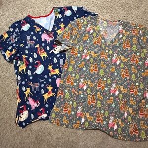 Holiday scrub bundle